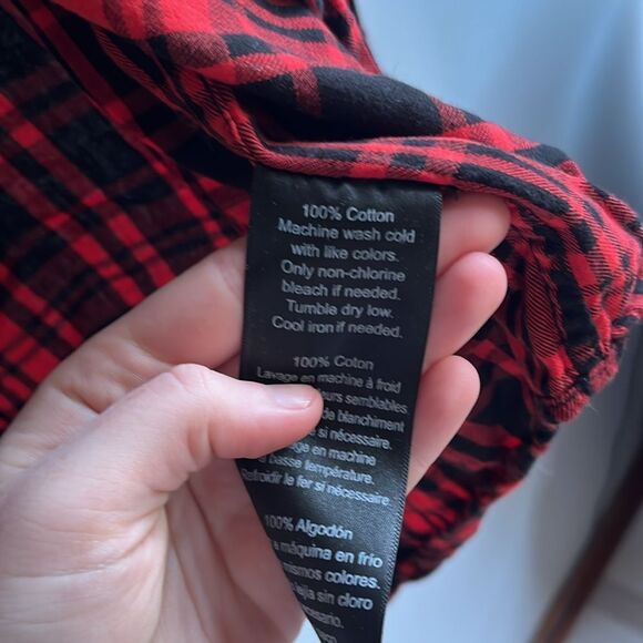 KAVU BILLIE JEAN FLANNEL SIZE MEDIUM - Picture 4 of 7